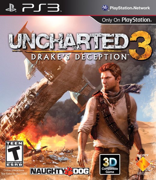 Uncharted 3: Drake's Deception box art
