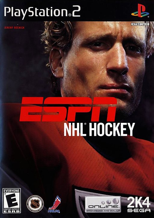 ESPN NHL Hockey box art