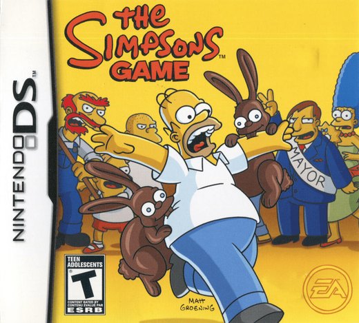 Simpson, Los: El Videojuego box art