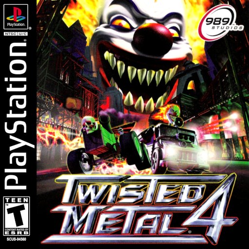 Twisted Metal 4 box art