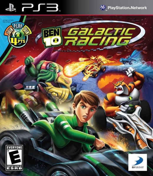 Ben 10: Galactic Racing box art