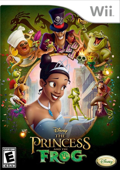 Disney The Princess and the Frog box art