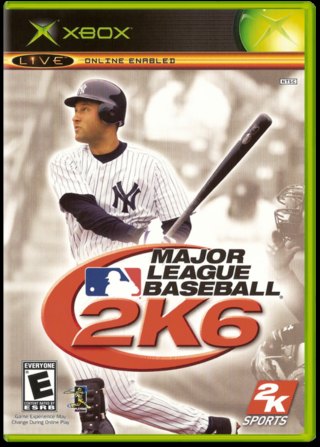 Major League Baseball 2K6 box art
