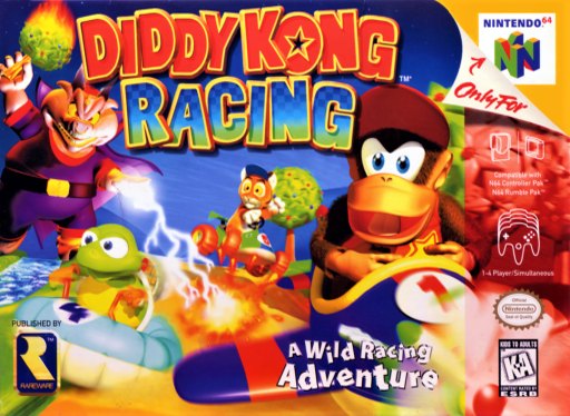 Diddy Kong Racing box art