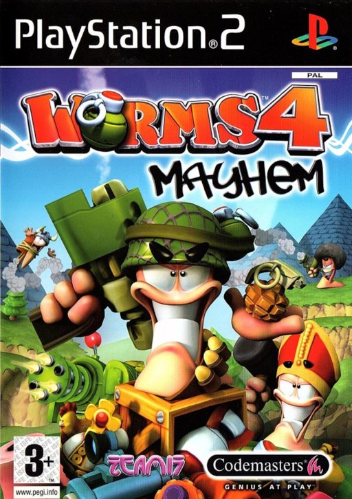 Worms 4: Mayhem box art