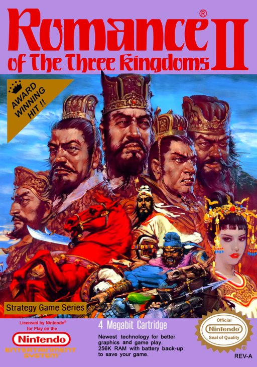 Romance of the Three Kingdoms II box art