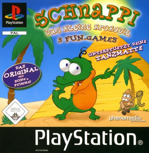 Schnappi: Das kleine Krokodil: 3 Fun-Games box art