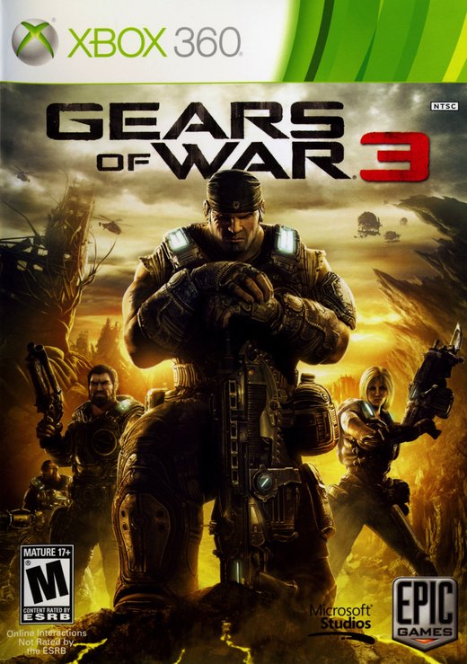 Gears of War 3 box art