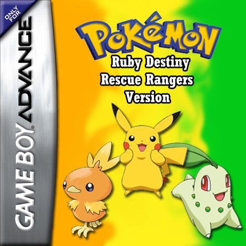 Pokémon Ruby Destiny Rescue Ranges box art