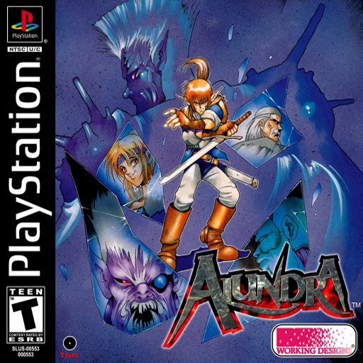Alundra box art
