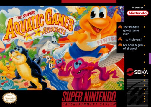 The Super Aquatic Games Starring the Aquabats box art