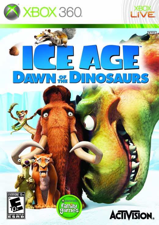 Ice Age: Dawn of the Dinosaurs box art