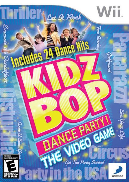 Kidz Bop Dance Party! box art