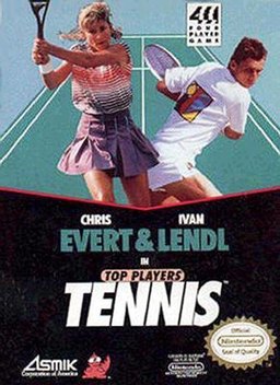 Four Players' Tennis box art