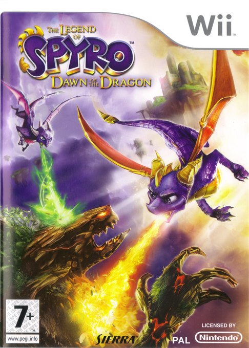 The Legend of Spyro: Dawn of the Dragon box art