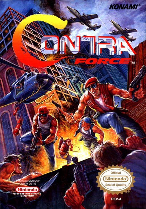 Contra Force box art