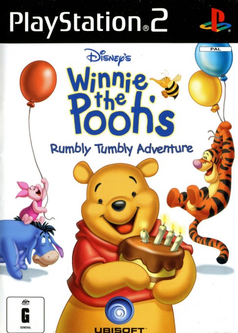 Disney's Winnie the Pooh's Rumbly Tumbly Adventure box art
