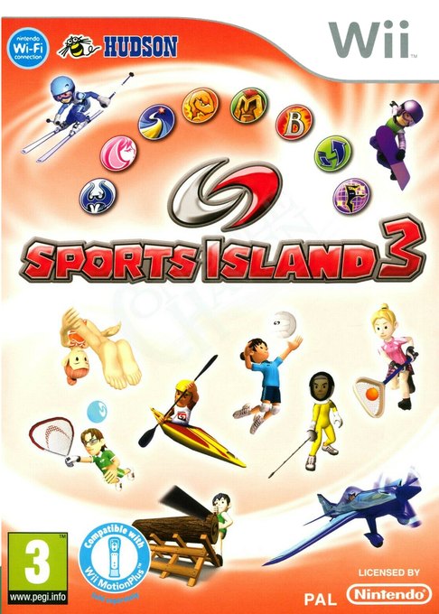 Sports Island 3 box art
