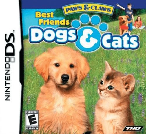 Paws _ Claws: Best Friends: Dogs _ Cats box art