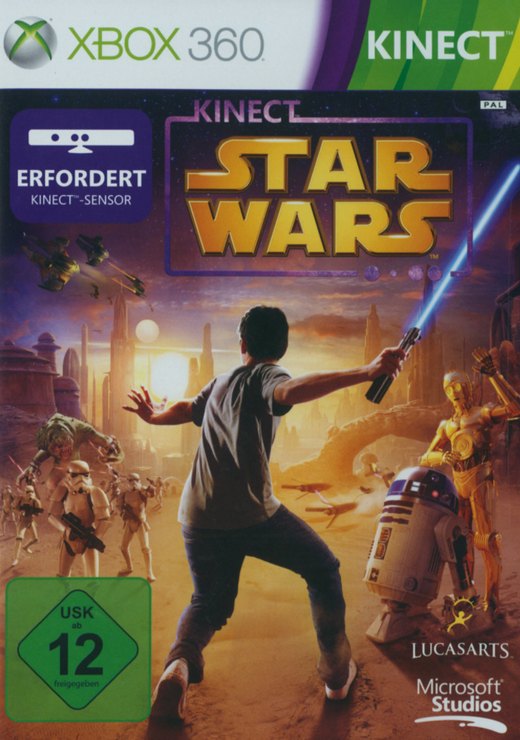Kinect Star Wars box art
