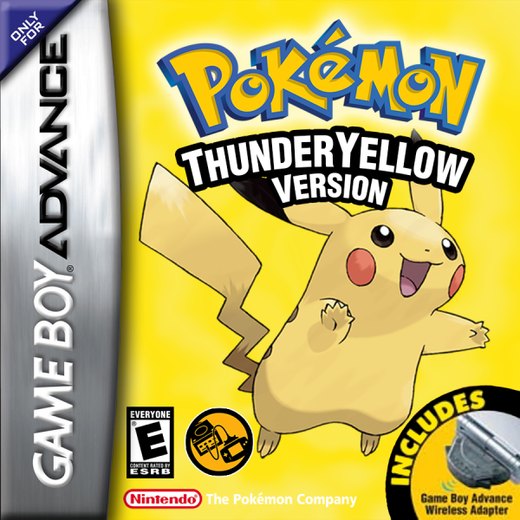 Pokémon ThunderYellow box art