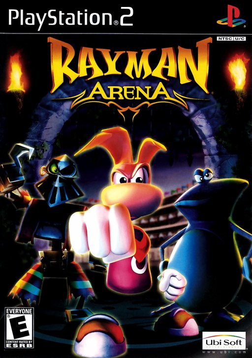 Rayman Arena box art
