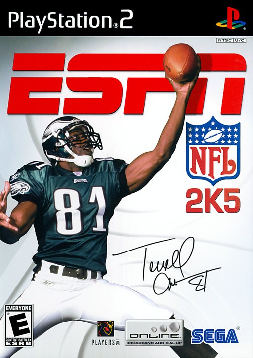 ESPN NFL 2K5 box art