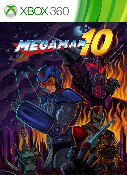 Mega Man 10 box art
