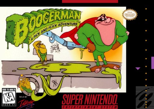 Boogerman: A Pick and Flick Adventure box art