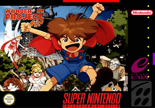Wonder Project J: Mechanical Boy Pino box art