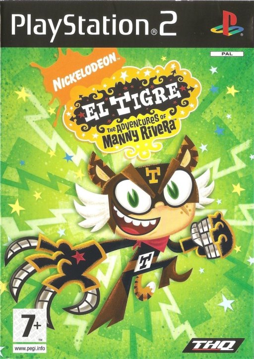 Nickelodeon El Tigre: The Adventures of Manny Rivera box art