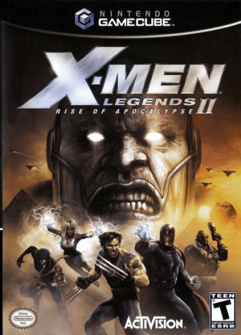 X-Men Legends II: El Ascenso de Apocalipsis box art