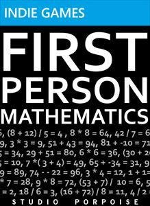 First-Person Mathematics box art
