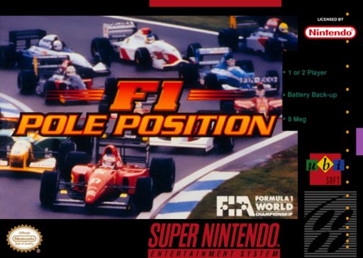 F1 Pole Position box art