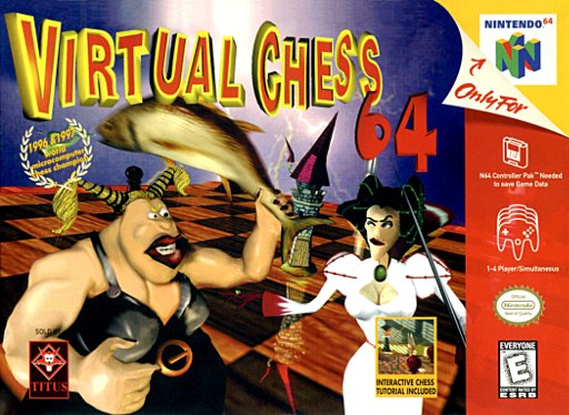 Virtual Chess 64 box art