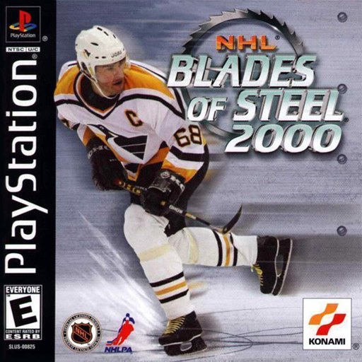 NHL Blades of Steel 2000 box art
