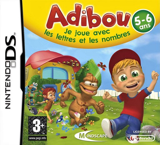 Adibou: Je Joue avec les Lettres et les Nombres box art