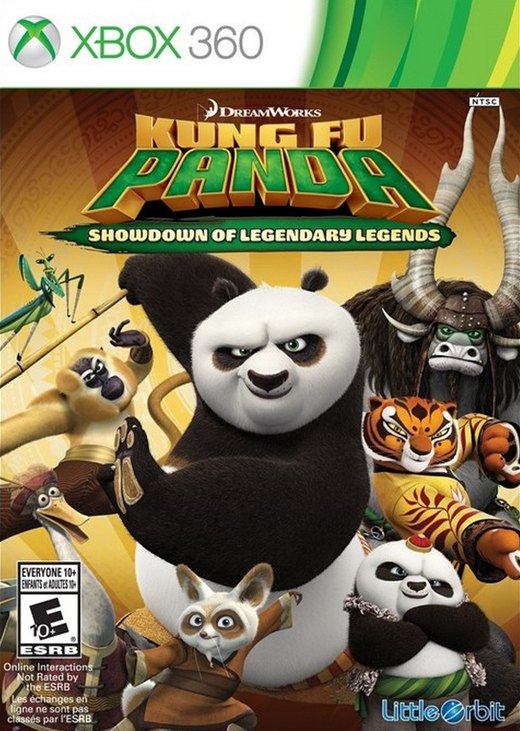 Kung Fu Panda: Showdown of Legendary Legends box art