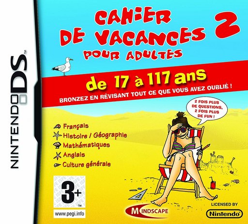 Cahier de Vacances pour Adultes 2 box art