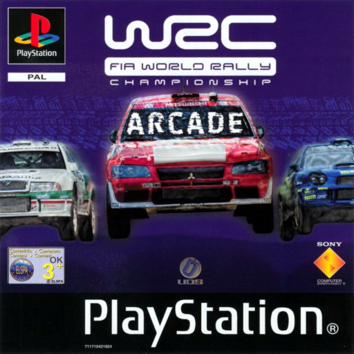 WRC: FIA World Rally Championship Arcade box art