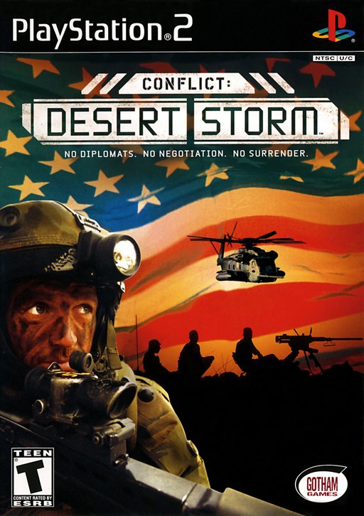 Conflict: Desert Storm box art