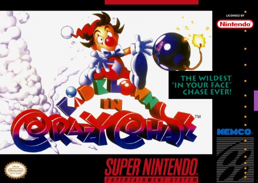 Kid Klown in Crazy Chase box art