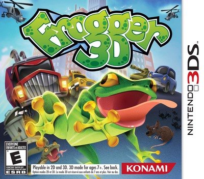 Frogger 3D box art