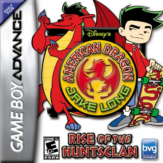 Disney's American Dragon Jake Long: Rise of the Huntsclan! box art