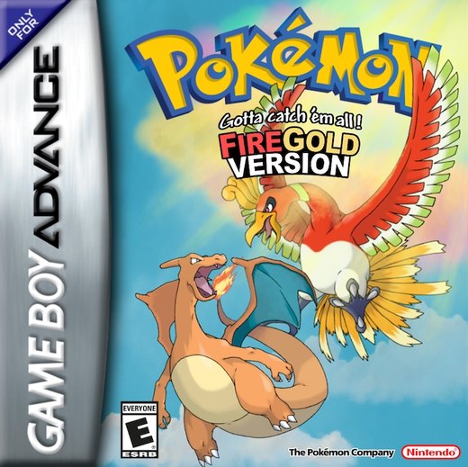 Pokémon Fire Gold box art
