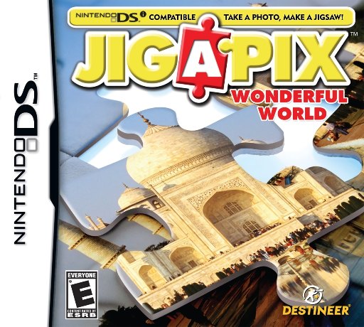Jigapix: Wonderful World box art