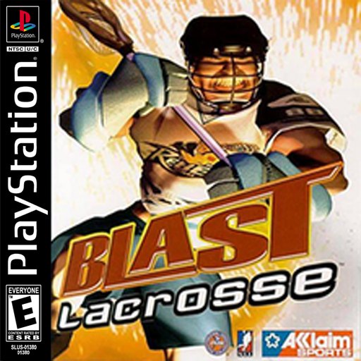 Blast Lacrosse box art