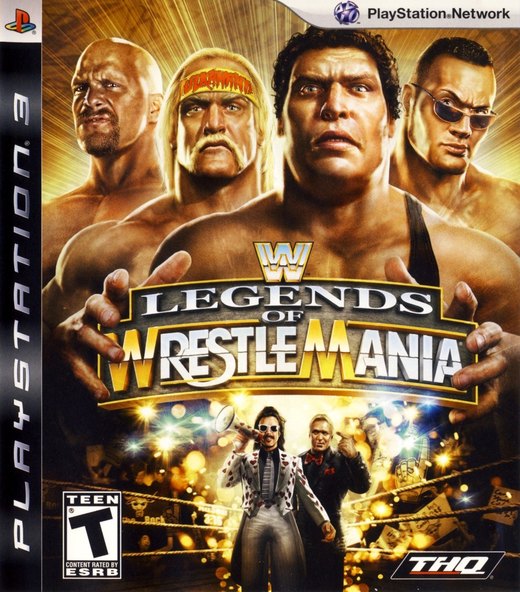 WWE Legends of Wrestlemania box art