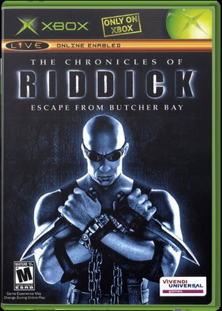 The Chronicles of Riddick: Escape from Butcher Bay box art