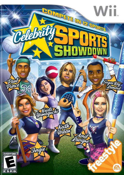 Celebrity Sports Showdown box art